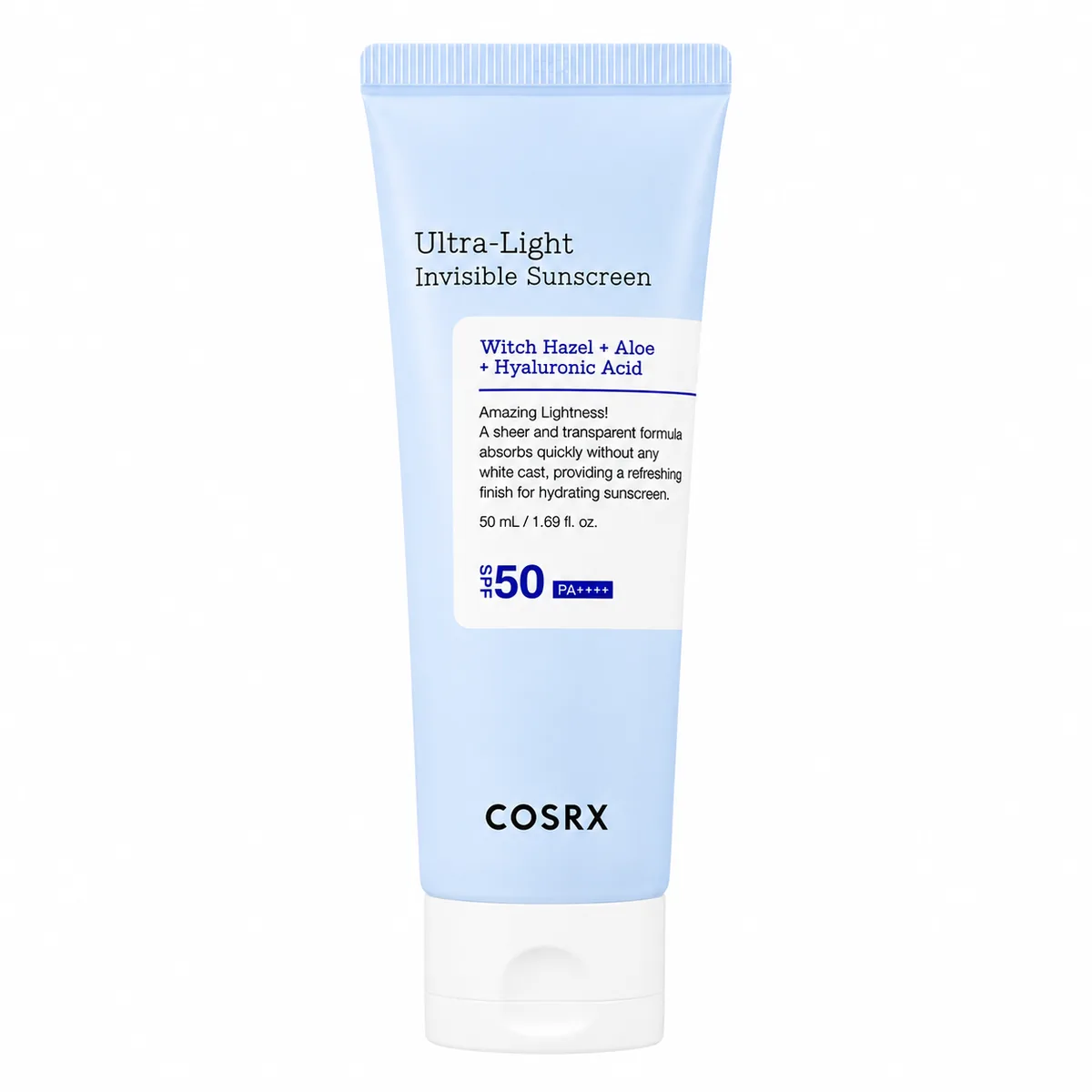 COSRX Ultra Light Invisible Sunscreen SPF50 PA++++ 50ml