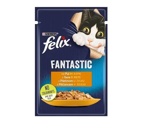 Hrana Umeda Pisici Purina Felix Fantastic Pui 85g