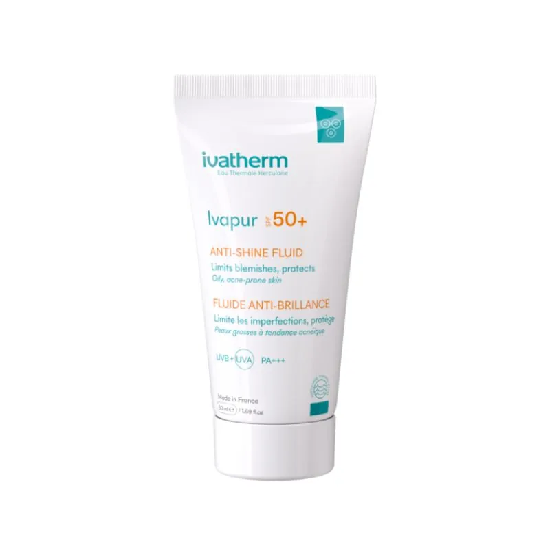 Fluid Anti-Strălucire Ivatherm Ivapur SPF 50+ 50ml