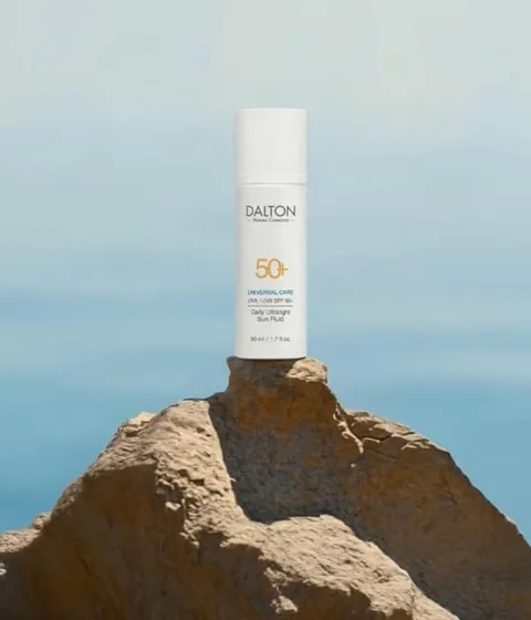 Fluid de Protecție Solară Dalton Marine Cosmetics Face Care Ultralight SPF 50+ - imagine 2