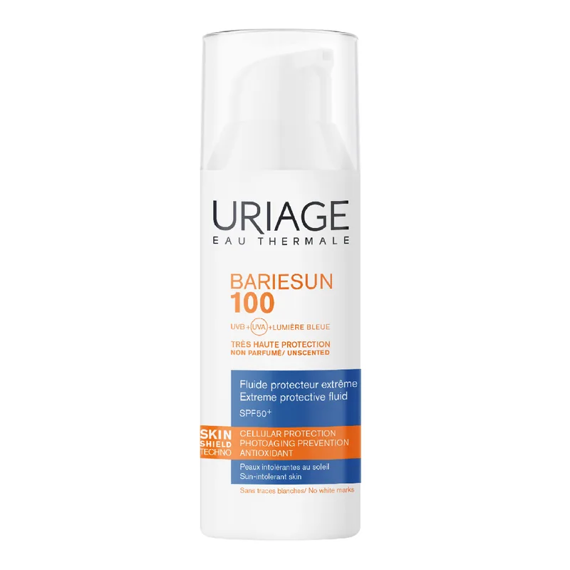 Fluid de Protectie Solara Uriage Bariesun 100 SPF50+ Protectie Extrema 50ml