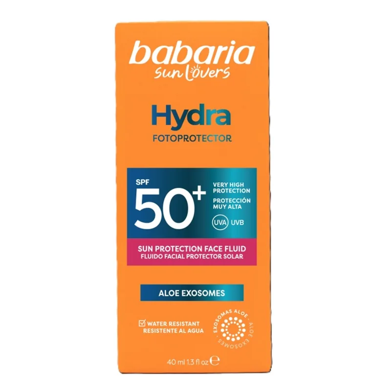 Fluid pentru Fata Babaria Sun Lovers Hydra Fotoprotector SPF 50+ 40ml