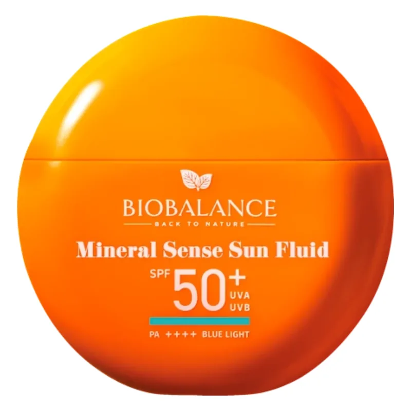 Fluid Protectie Solara Bio Balance Mineral Sense SPF 50+ Blue Light 40ml