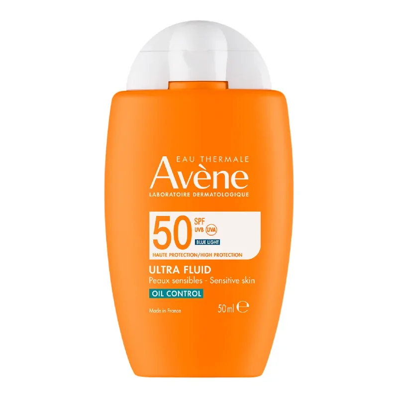 Fluid Solar Avène Ultra Fluid Control Invizibil SPF50+ 50ml