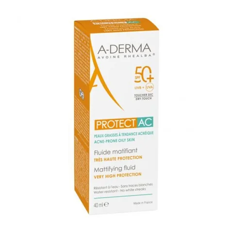 Fluid Solar Pierre Fabre A-Derma Protect AC SPF 50+ Matifiant 40ml