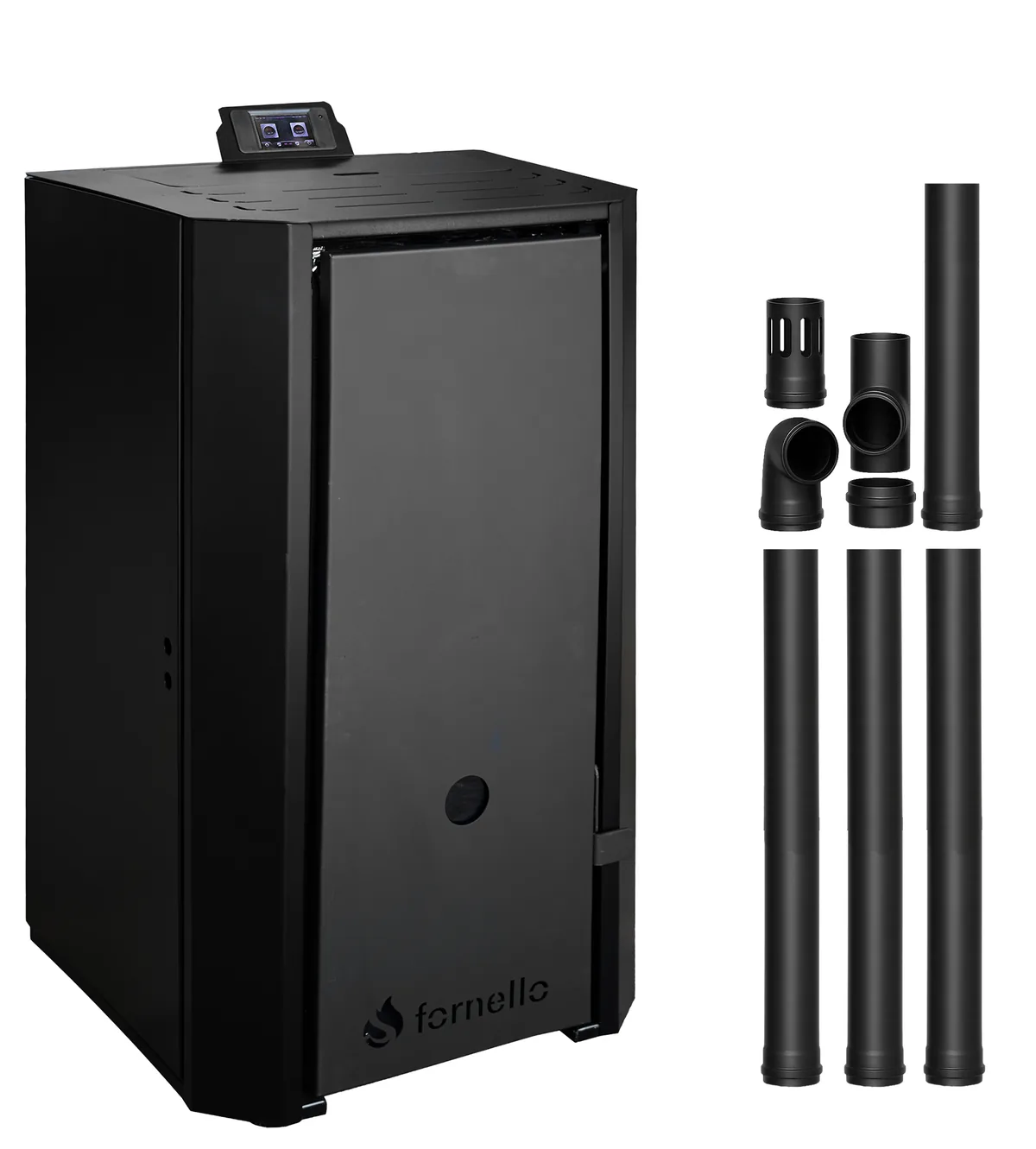 Fornello EVA B Black 30KW Negru