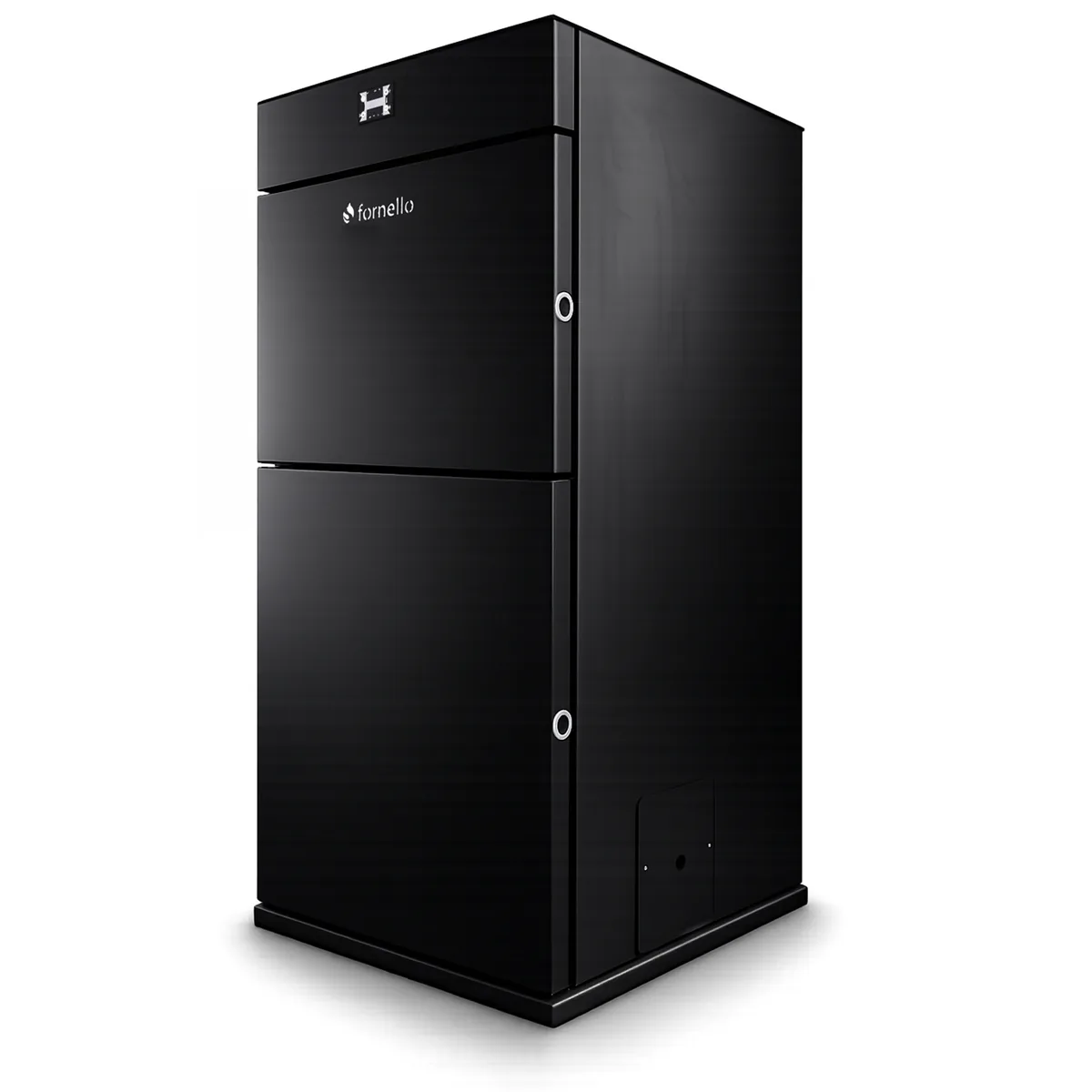 Fornello Pellet King 30kW Negru 200mp