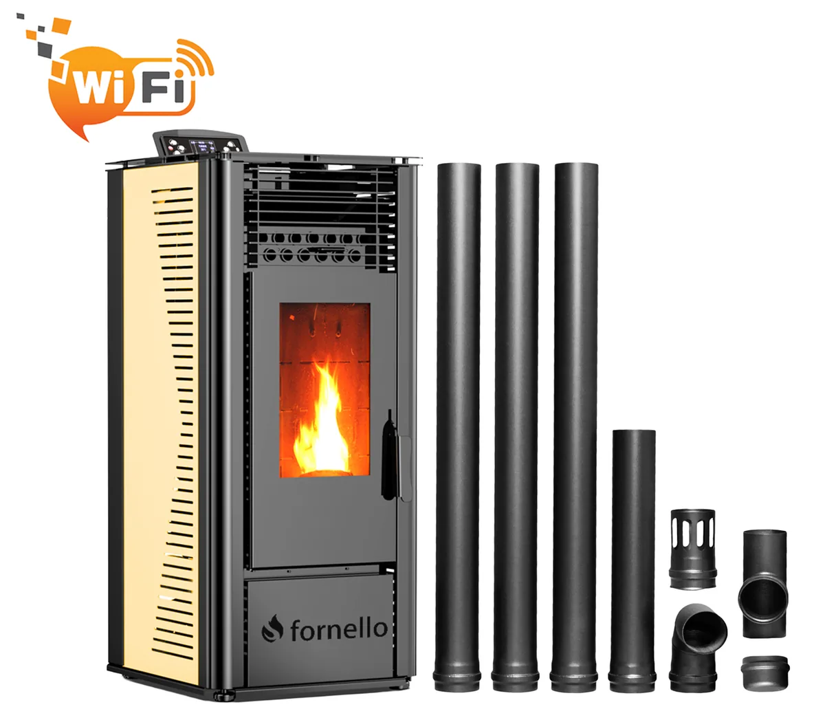 Fornello Sophia WI-FI 11kw Ivory