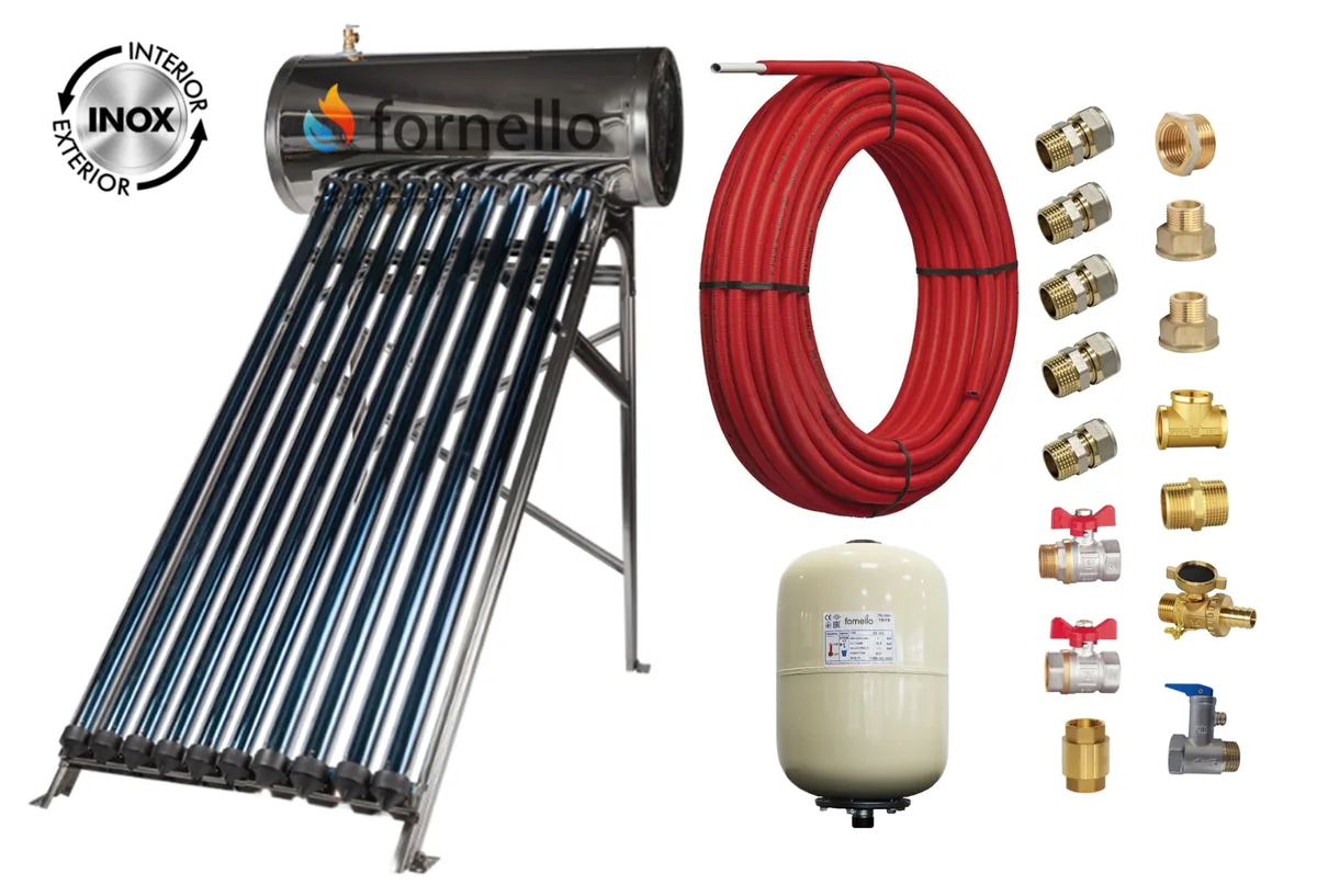 Fornello SPP-470-H58/1800-10-c Pachet 10 Tuburi 92L Heat Pipe Compact Presurizat