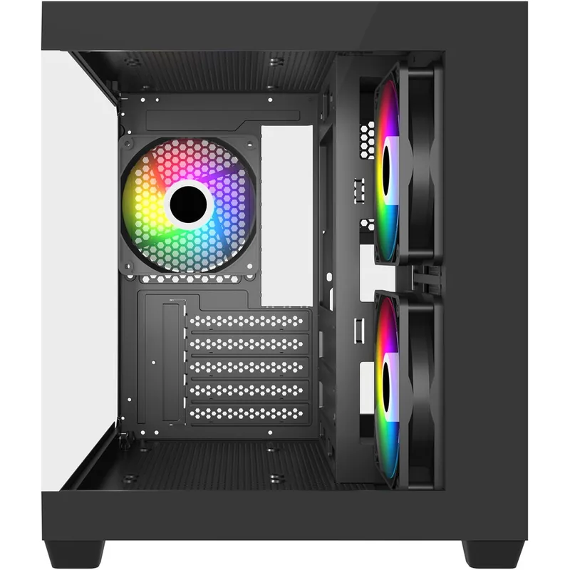 Fortron S140-BA Sticla Temperata x2 Negru