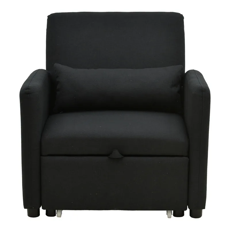 Fotoliu Extensibil Pako World Flexa Negru 85x92x84cm - imagine 4