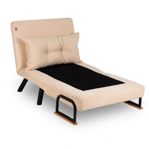 Fotoliu Extensibil Salvador Sando Single Cream - imagine 3
