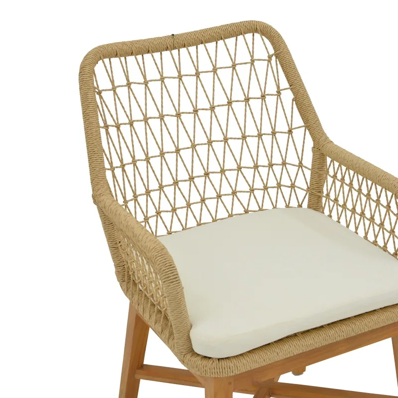 Fotoliu Pako World Elaiza Boho Natural 58x60x90cm - imagine 6