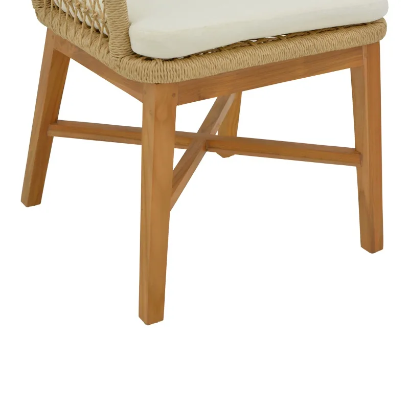 Fotoliu Pako World Elaiza Boho Natural 58x60x90cm - imagine 7