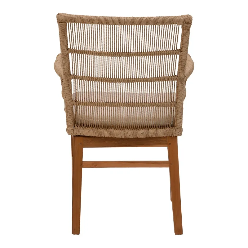 Fotoliu Pako World Inca Boho Natural 60x61x90cm - imagine 5