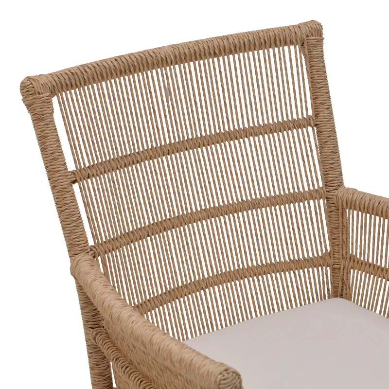 Fotoliu Pako World Inca Boho Natural 60x61x90cm - imagine 6