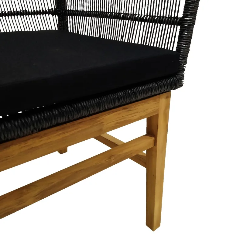 Fotoliu Pako World Inca Boho Natural 60x61x90cm 69697 - imagine 7