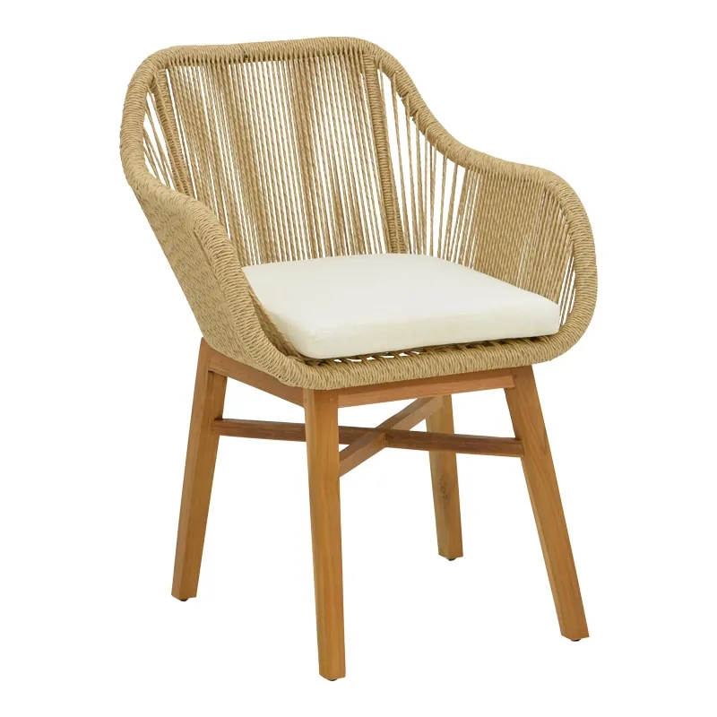 Fotoliu Pako World Kalie Boho Natural 60x61x80cm
