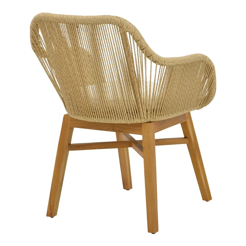 Fotoliu Pako World Kalie Boho Natural 60x61x80cm - imagine 2