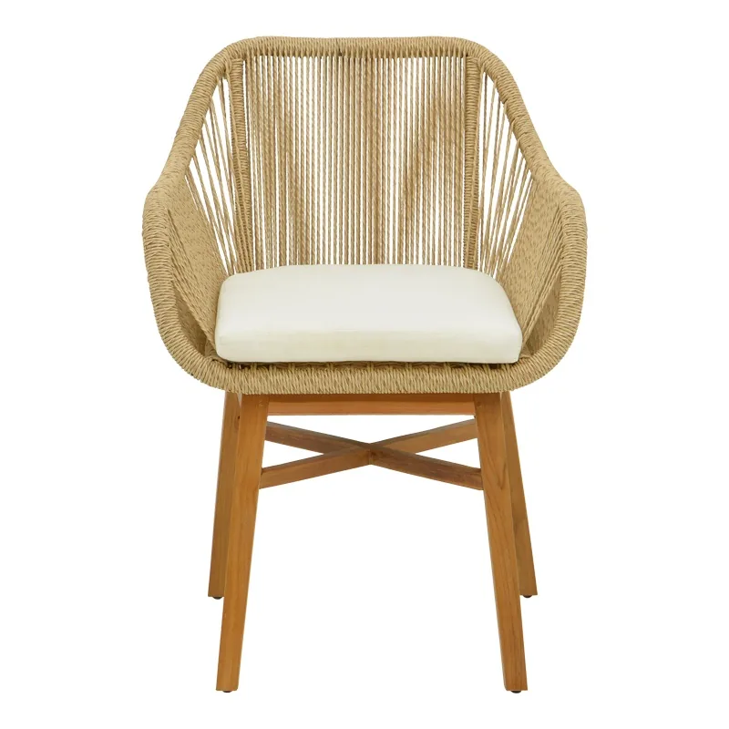 Fotoliu Pako World Kalie Boho Natural 60x61x80cm - imagine 4