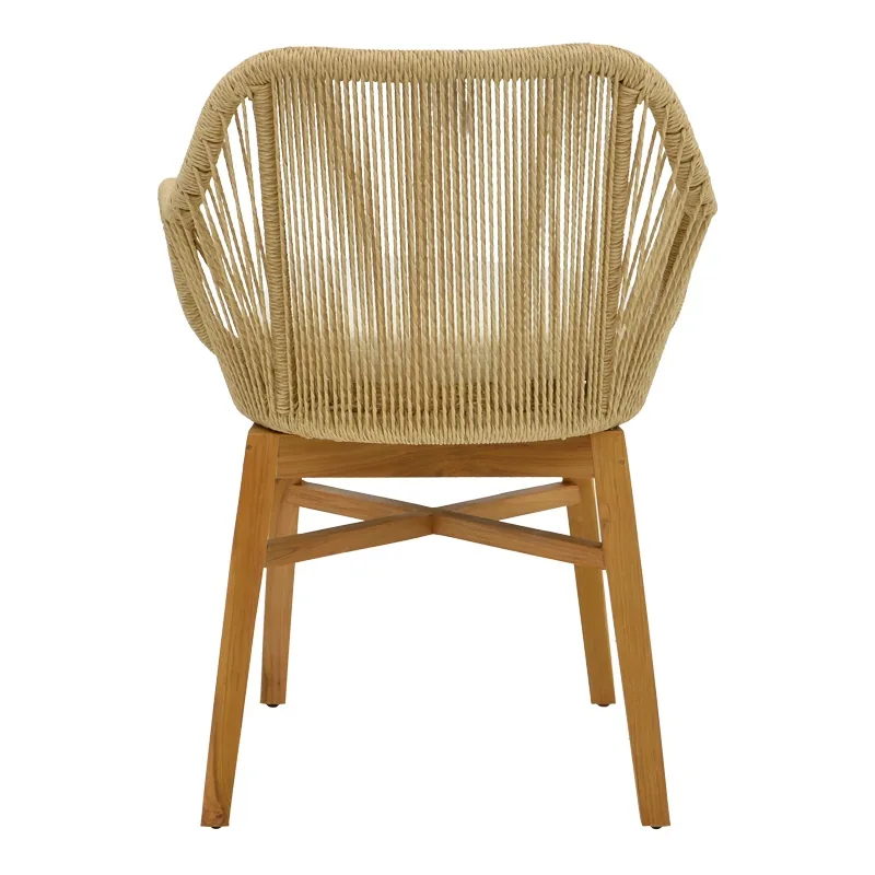 Fotoliu Pako World Kalie Boho Natural 60x61x80cm - imagine 5