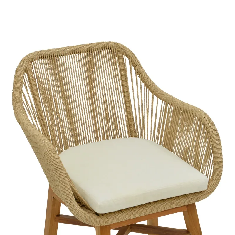 Fotoliu Pako World Kalie Boho Natural 60x61x80cm - imagine 6