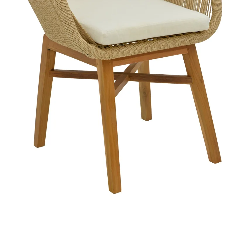 Fotoliu Pako World Kalie Boho Natural 60x61x80cm - imagine 7