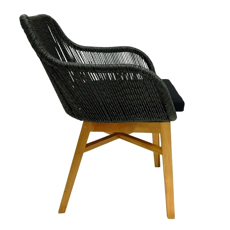 Fotoliu Pako World Kalie Boho Natural 60x61x80cm 69702 - imagine 3