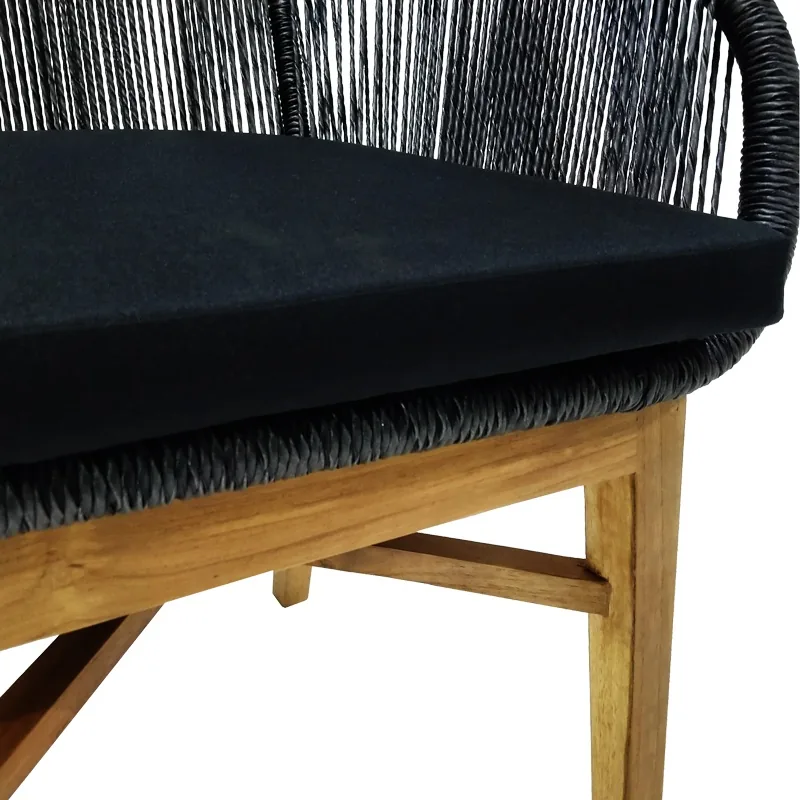 Fotoliu Pako World Kalie Boho Natural 60x61x80cm 69702 - imagine 6