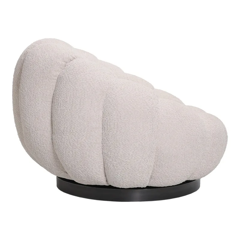 Fotoliu Pako World Nester Boucle Bej 98x97x69cm - imagine 2
