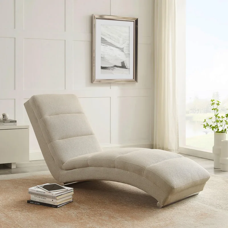 Fotoliu Relaxare Livetastic Crom Bej