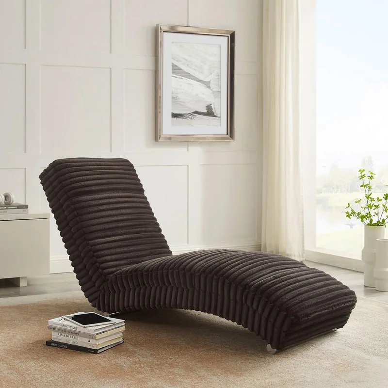 Fotoliu Sezlong Relaxare Livetastic Negru