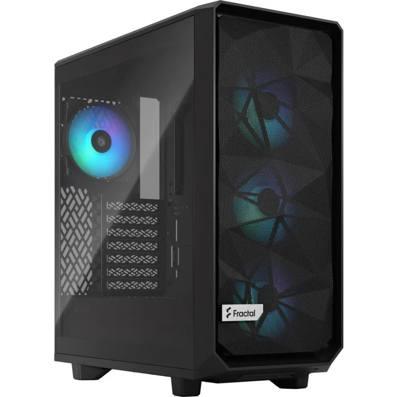 Fractal Design Meshify 2 Compact RGB Negru CAFDMES2C06