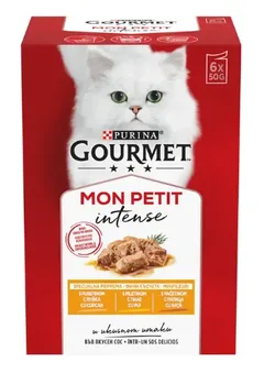 Plic Hrana pentru Pisici Gourmet Mon Petit Pasare Set 6 x 50g