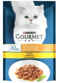 Hrana Umeda pentru Pisici Gourmet Perle Pui in Sos 85g