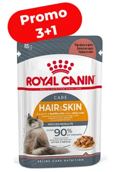 Royal Canin Hair & Skin Gravy 85g Set 4