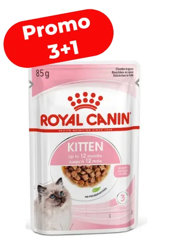 Royal Canin Kitten Instinctive 85g Pachet 3+1