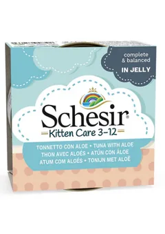 Conserva Pisici Schesir Junior Ton/Aloe 85g
