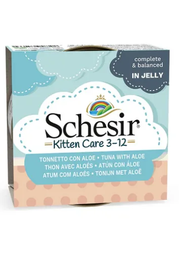 Conserva Pisici Schesir Junior Ton/Aloe 85g