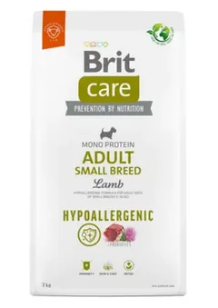 Hrana Uscata pentru Caini Brit Care Hypoallergenic Adult Small Breed Miel 7kg