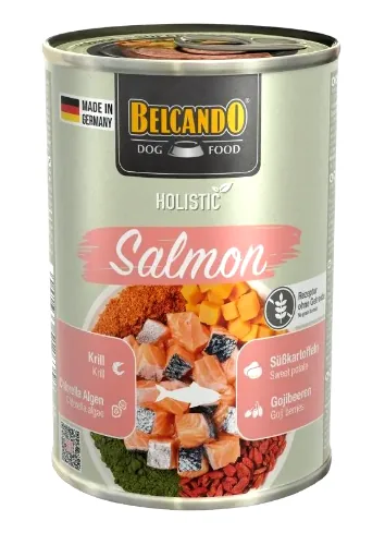 Conserva pentru Caini Belcando Holistic Somon 400g