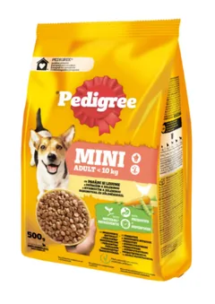 Hrana Uscata pentru Caini Pedigree Adult Pasare si Legume 500g