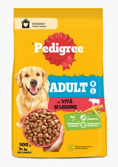 Hrana Uscata pentru Caini Adulti Pedigree Vita si Legume M/L 500g