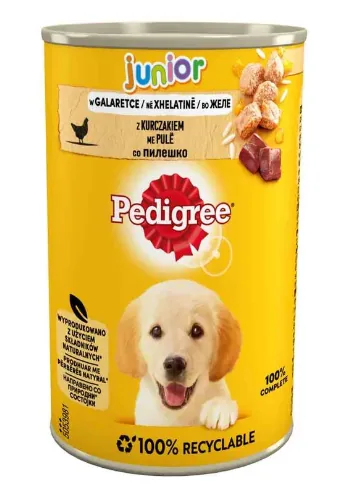 Conserva pentru Caini Pedigree Junior Pasare 400g