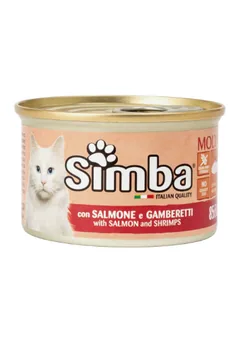Simba Cat Mousse Somon/Creveti 85g