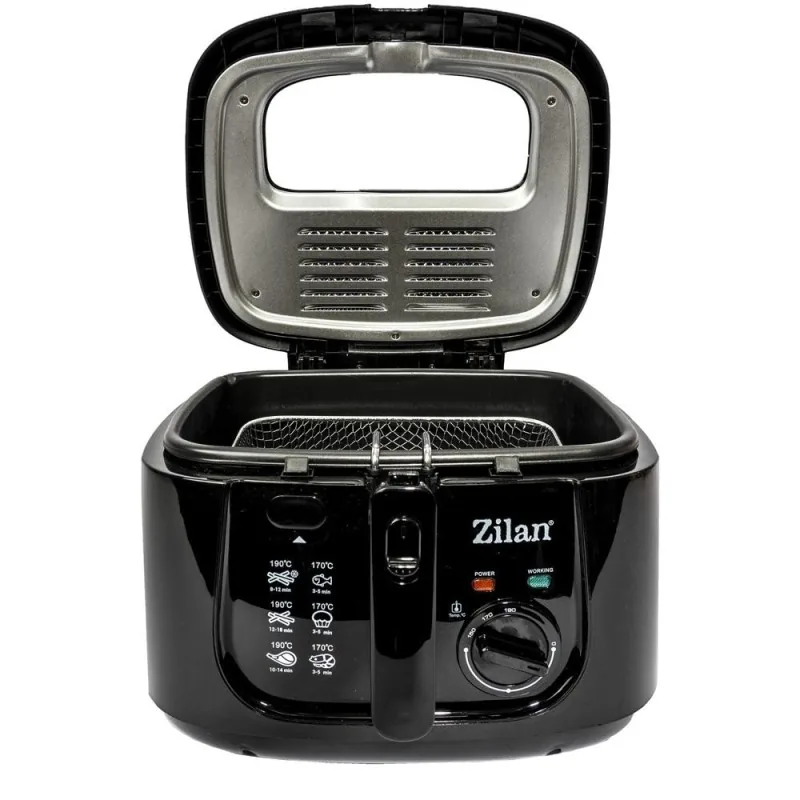 Friteuza Zilan 2.5L 1800W Negru