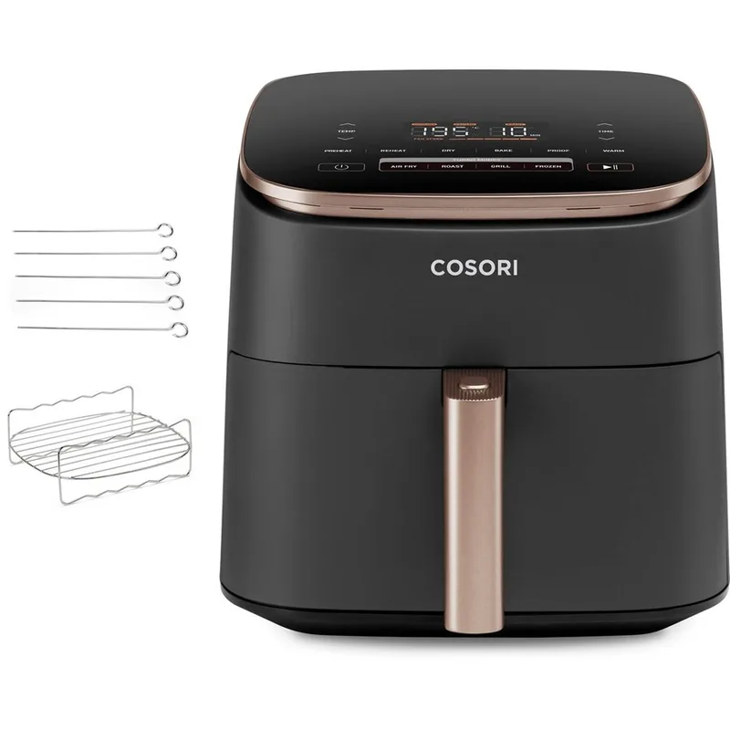 Cosori Turbo Blaze Chef Edition Single 6L Negru Auriu Roz