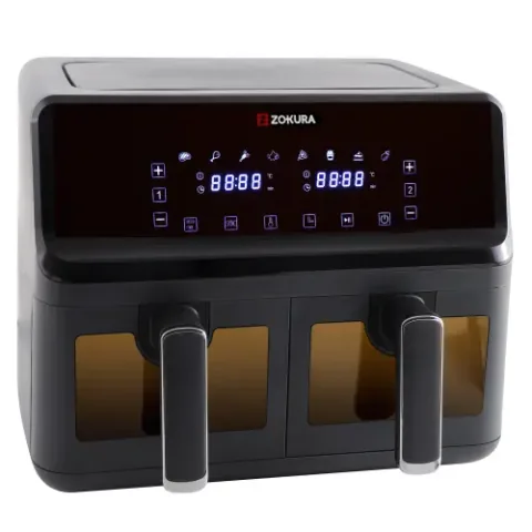 Friteuza cu Aer Cald Zokura Duala 8L 2700W