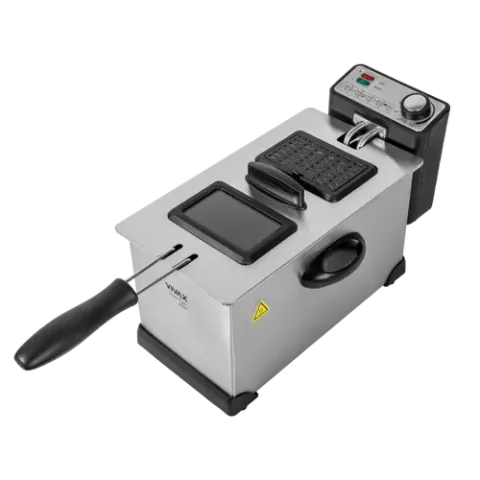 Friteuza cu Ulei Vivax DF-2003SS 3L 2000W Argintiu