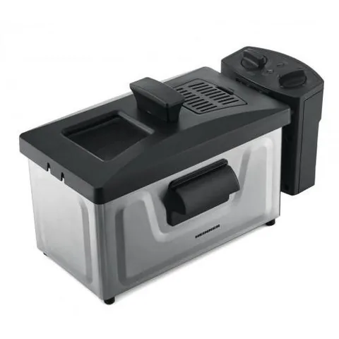 Friteuza Heinner HDF-1800SS 3L 1800W Argintiu Negru